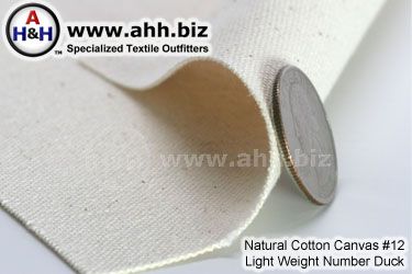 Number 12 Cotton Canvas