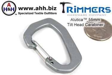Alutica&trade; 55mm Tilt Head Carabiner 