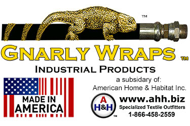 All Gnarly Wraps&trade; brand Hose Sleeves and Cable Wraps are Proudly Made In America.